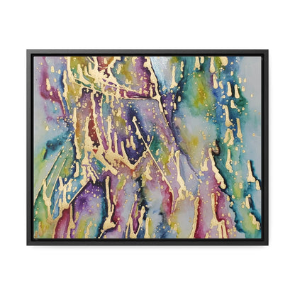 Purple Rain Gallery Canvas Wraps, Horizontal Frame 20″ x 16″ Premium Gallery Wraps (1.25″)