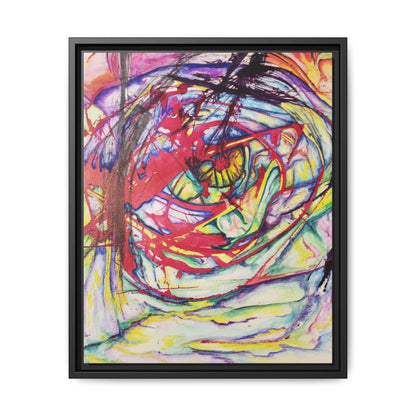 The Eye Framed Art Print - Kia Day Design