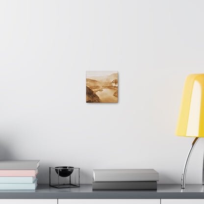 San Gabriel Dirt Fill Dam #1 Canvas Gallery Wraps Printify