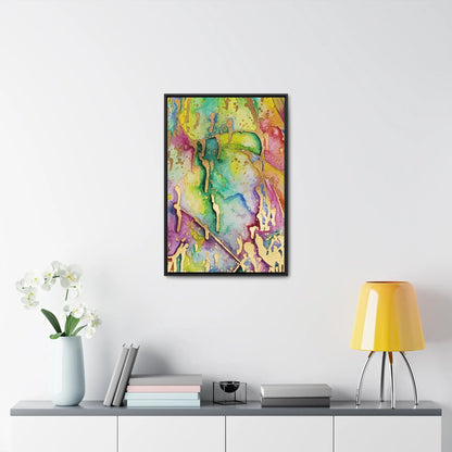 Acid Face Gallery Canvas Wraps, Vertical Frame