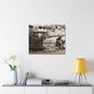 Concrete Worker Canvas Gallery Wraps 30″ x 24″ 1.25"