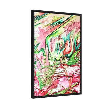 Pink Forest Gallery Canvas Wraps, Vertical Frame