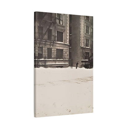 430 W 119th St New York Satin Canvas Stretched
