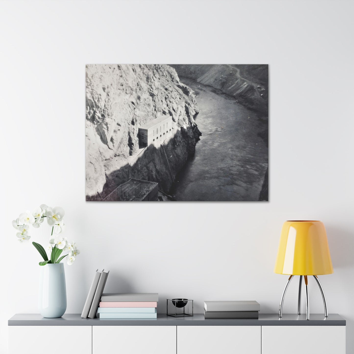 Boulder Dam Canvas Gallery Wraps