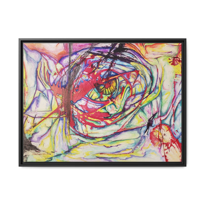 The Eye Framed Art Print - Kia Day Design