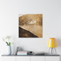 Morris Dam Lake Canvas Gallery Wraps 30″ x 30″ 1.25"