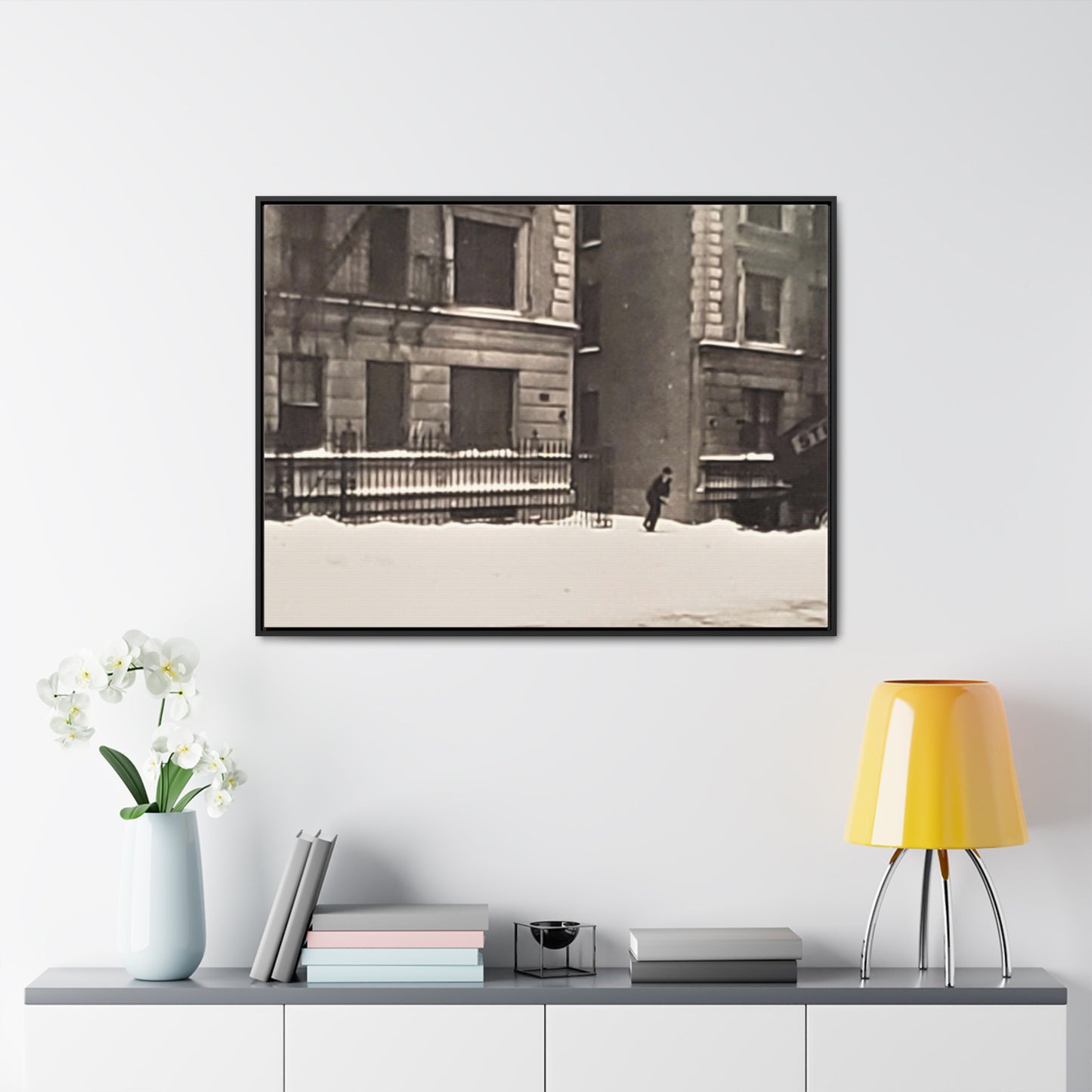 430 W. 119th St. New York Gallery Canvas Wraps, Horizontal Frame