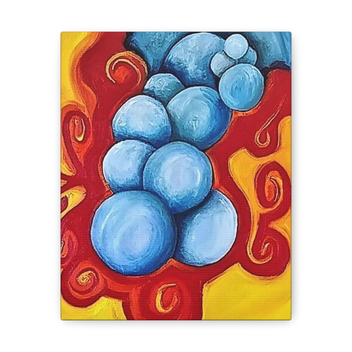 Blue Balls Canvas Gallery Wraps