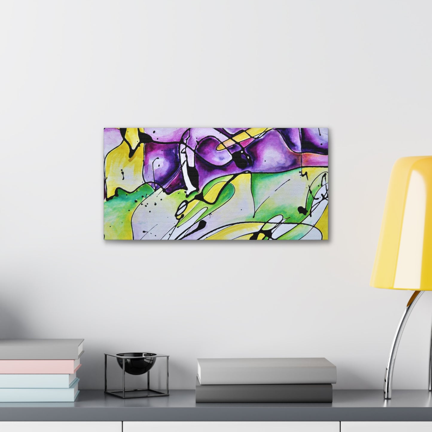 Purple Mountains Canvas Gallery Wraps