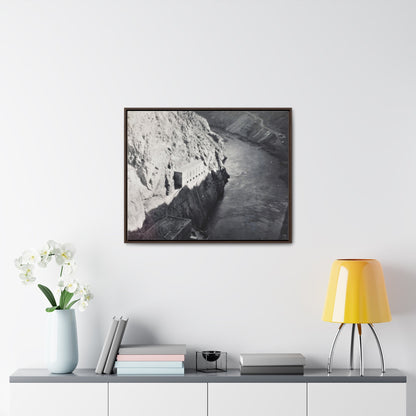 Boulder Dam Gallery Canvas Wraps Horizontal Frame 30″ x 24″ Walnut 1.25"