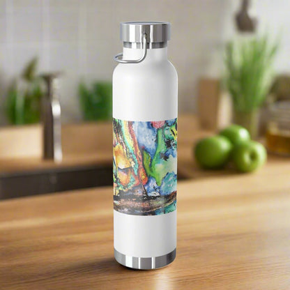 Owl In Flight 22oz Vacuum Insulated Bottle