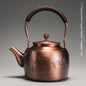 Vintage Copper Tea Craft Pot - 1.7L Copper Kettle-Sea Wave - tea pot
