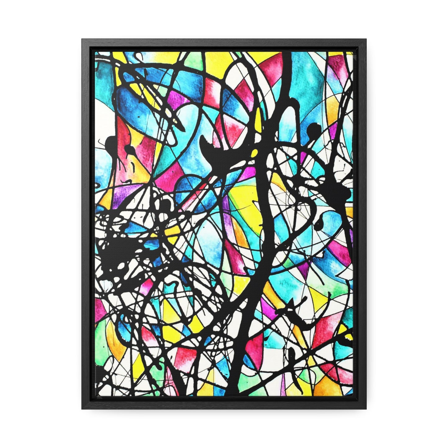 Kaleidoscope Gallery Canvas Wraps, Vertical Frame