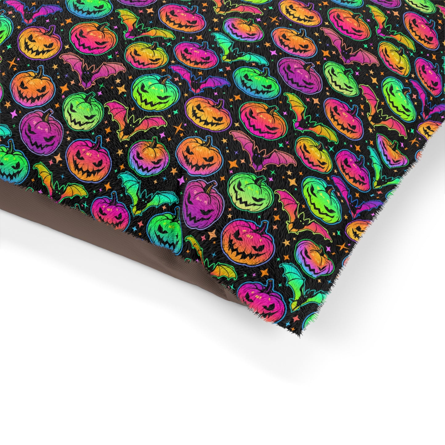 Neon Halloween Pet Bed