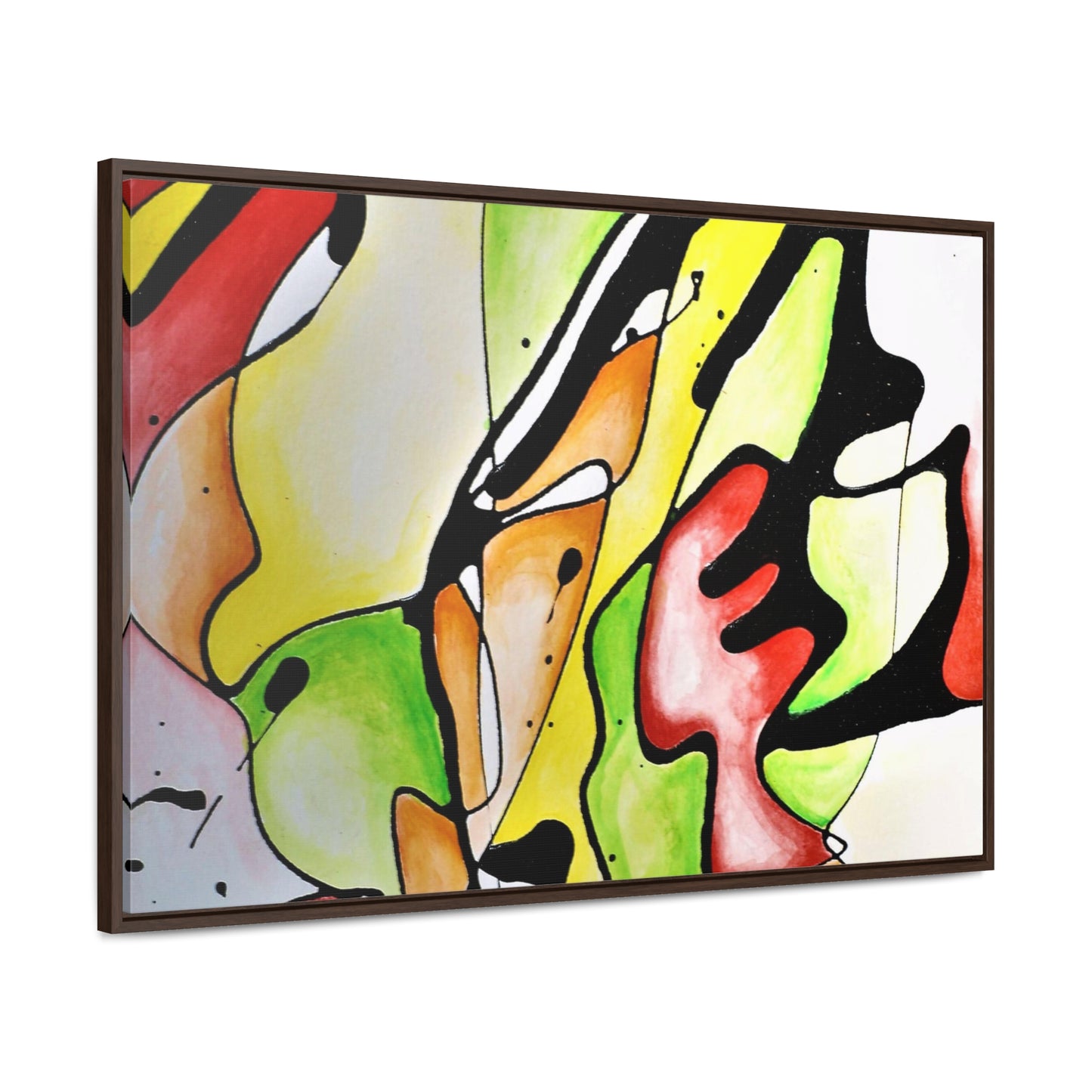 Red Mushroom Gallery Canvas Wraps, Horizontal Frame