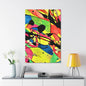 Exploding Earth Canvas Gallery Wraps 32″ x 48″ 1.25"