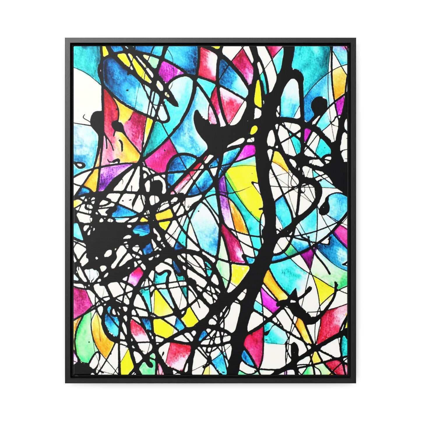 Kaleidoscope Gallery Canvas Wraps, Vertical Frame