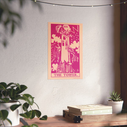 The Tower Tarot Card Poster by The Love Witch - - Poster