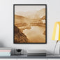 San Gabriel Dirt Fill Dam #1 Gallery Canvas Wraps, Vertical Frame Printify