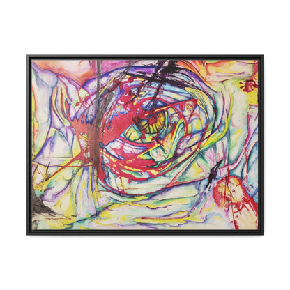 The Eye Framed Art Print - Kia Day Design