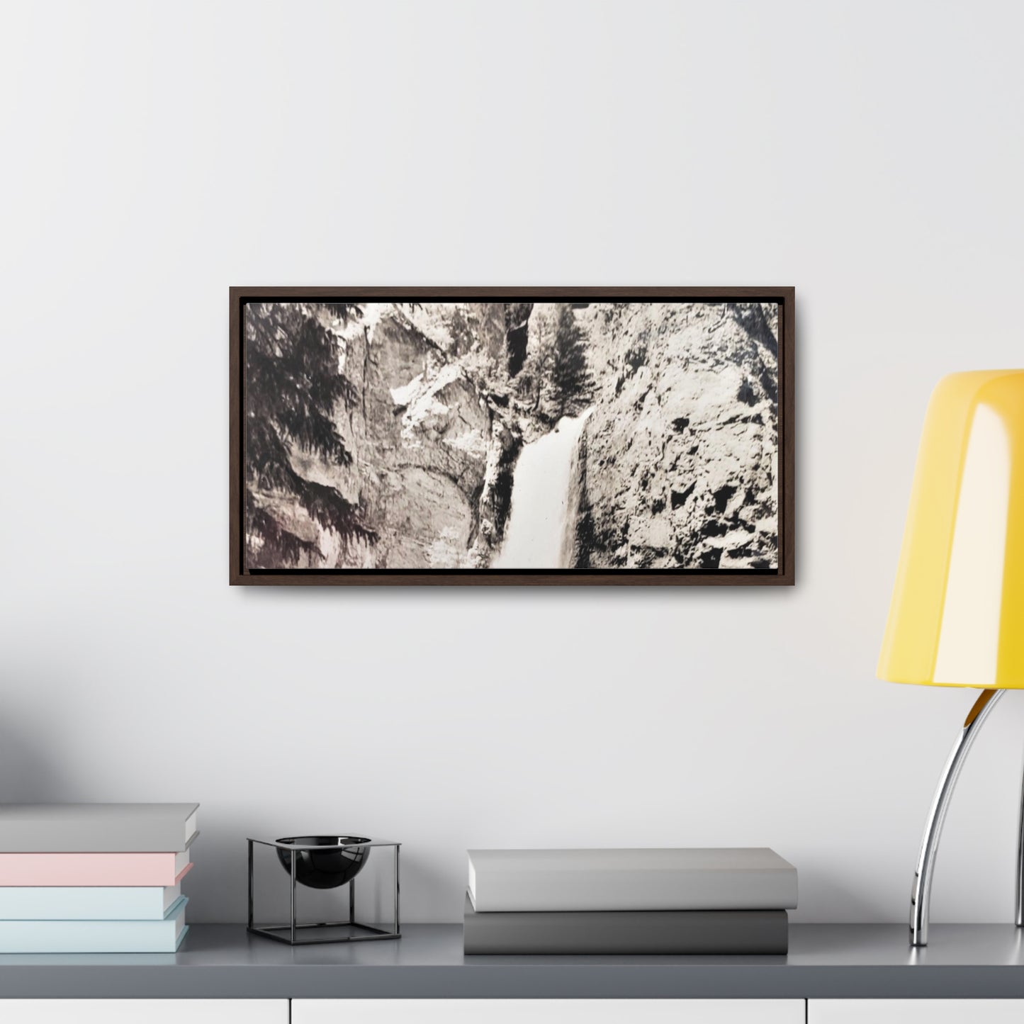 Tower Falls Yellowstone Gallery Canvas Wraps, Horizontal Frame