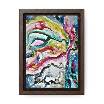 Cosmic Face Gallery Canvas Wraps, Vertical Frame 5″ x 7″ Premium Gallery Wraps (1.25″)