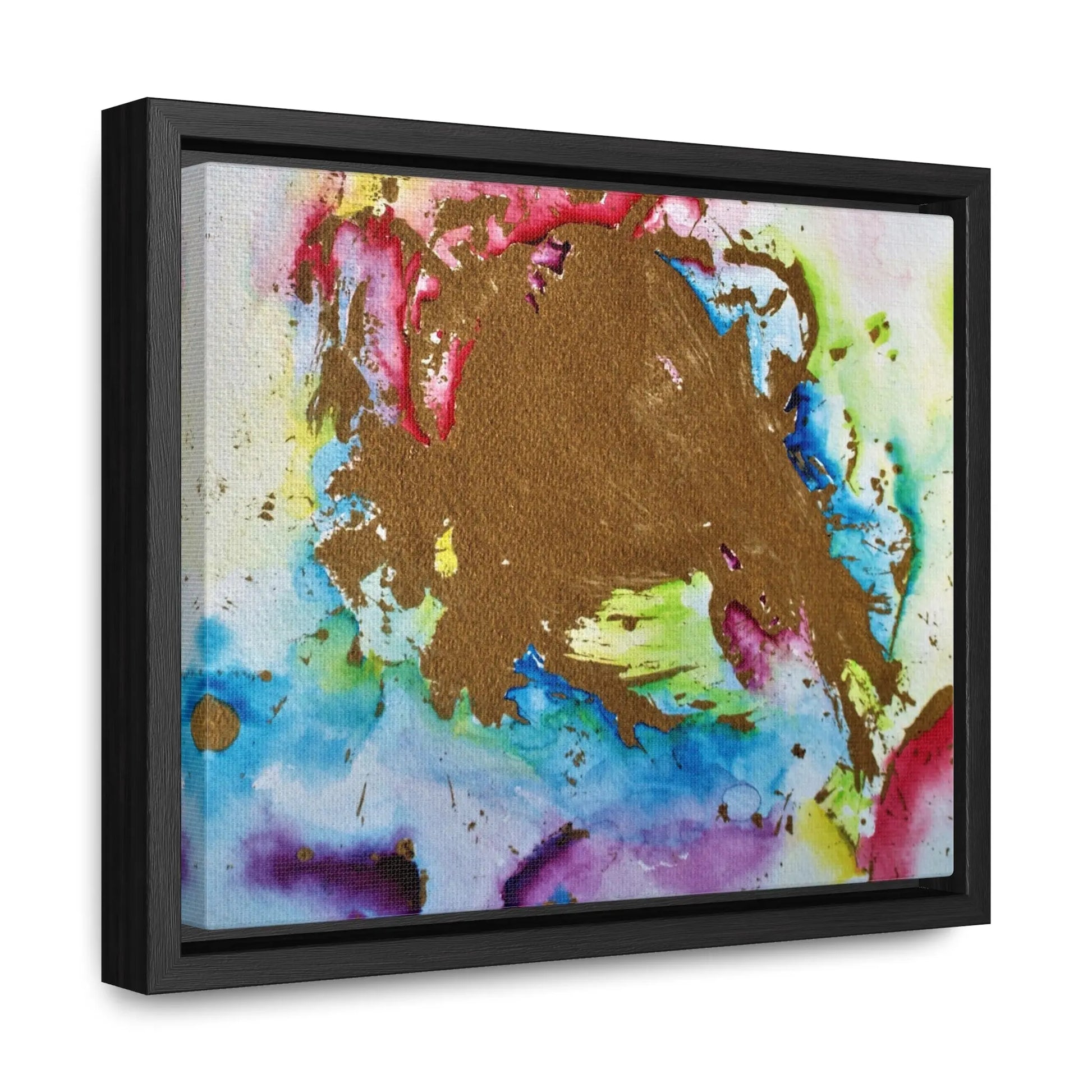 Through The Vapor Gallery Canvas Wraps, Horizontal Frame