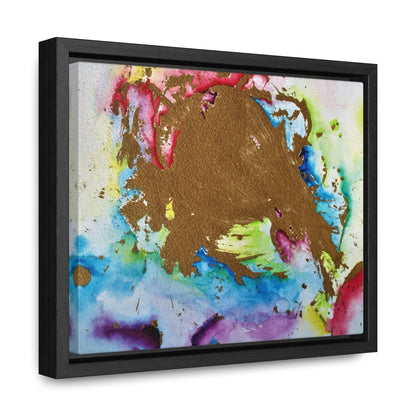 Through The Vapor Gallery Canvas Wraps, Horizontal Frame