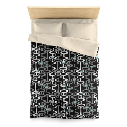 Modern Geometric Microfiber Duvet Cover - Kia Day Design