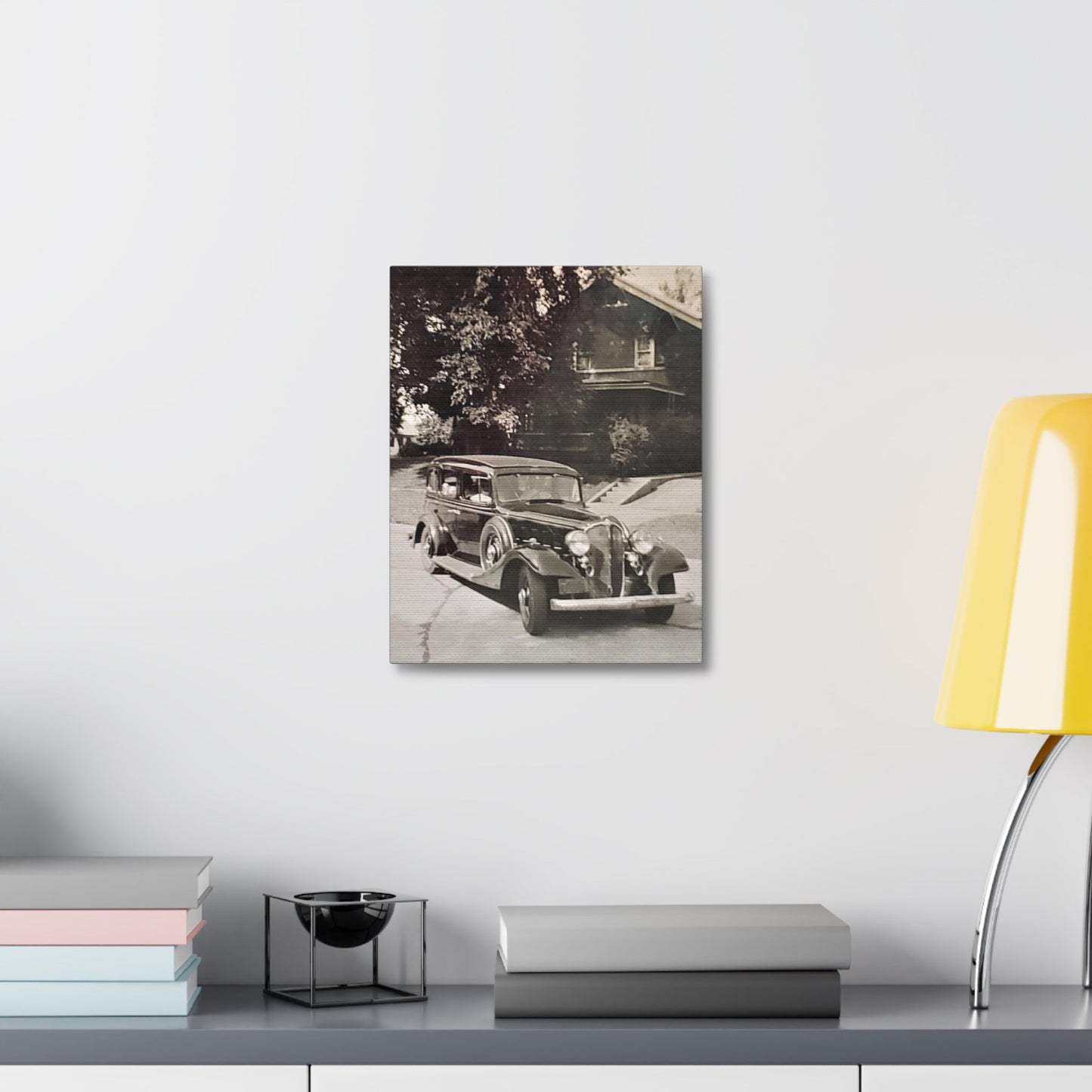 Classic Car Stretched Canvas 1.5" 11″ x 14″