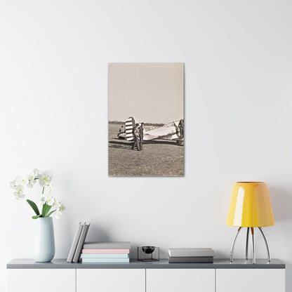 Army Pursuit Plane Ames Airport 1939 Canvas Gallery Wraps 20″ x 30″ 1.25"