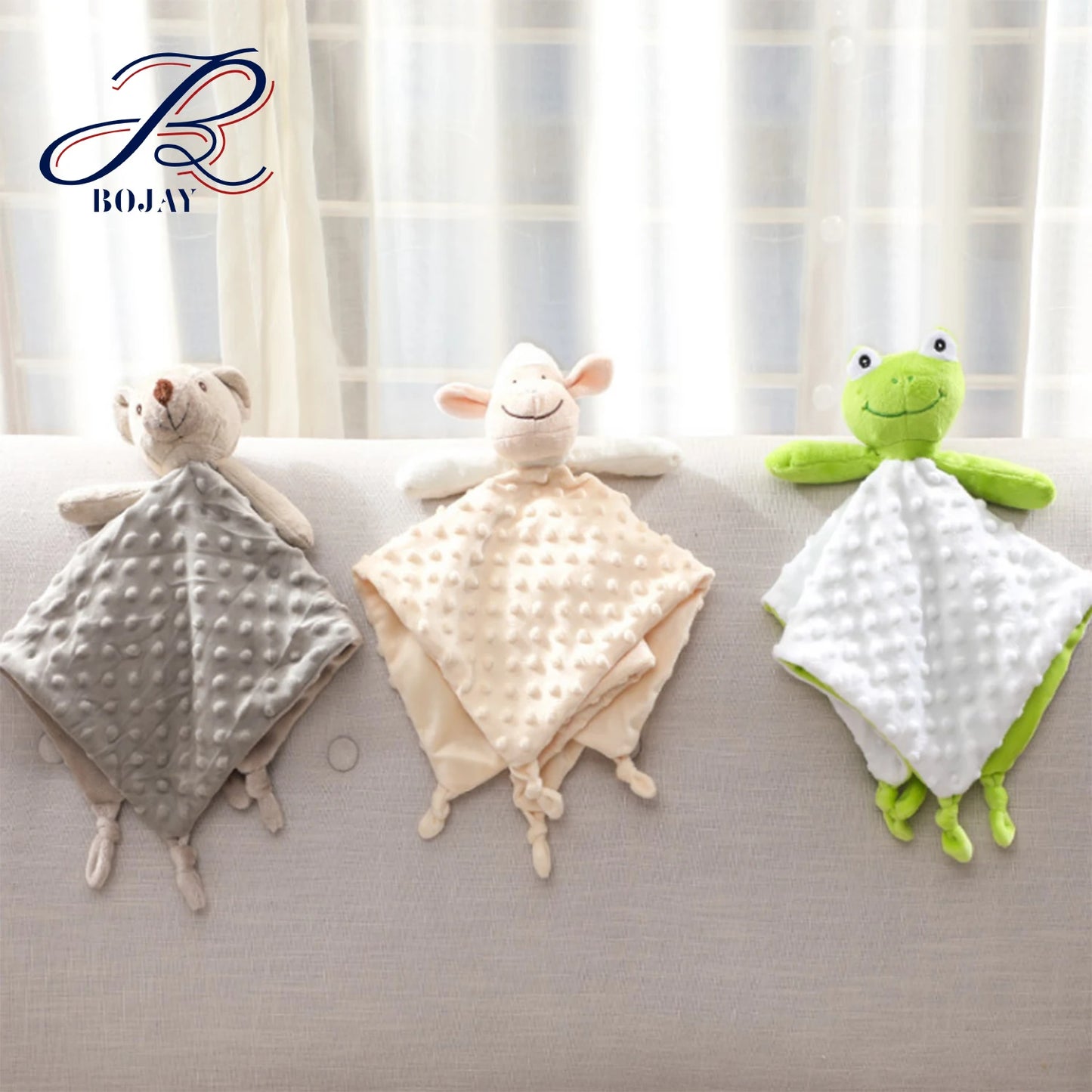 Super Soft Comfortable Plush Material Baby Cuddle Soothing Security Blanket