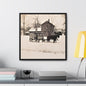 Milk Man Gallery Canvas Wraps Square Frame 20″ x 20″ Premium Gallery Wraps (1.25″) Black