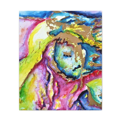 Mothers Face Canvas Gallery Wraps 20″ x 24″ 1.25"