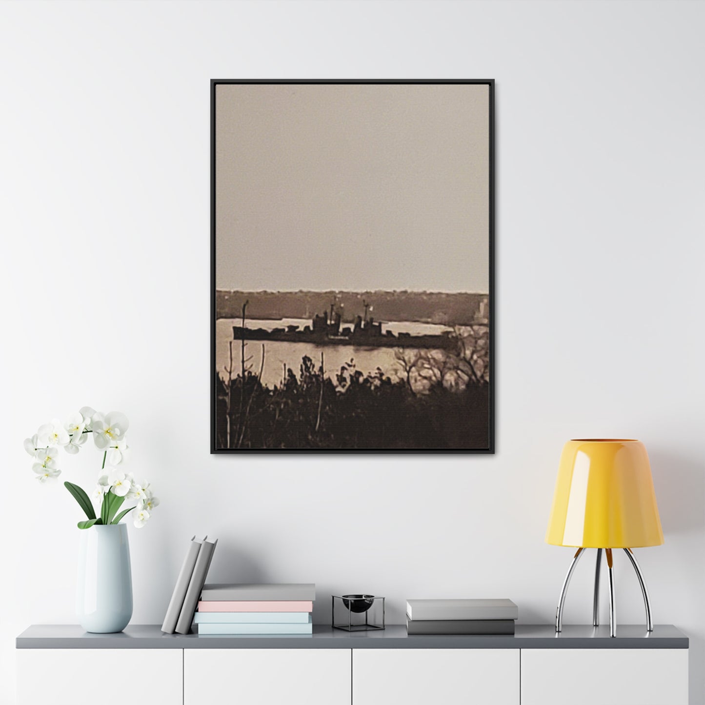 Navy Day New York October 27th 1945 Gallery Canvas Wraps, Vertical Frame