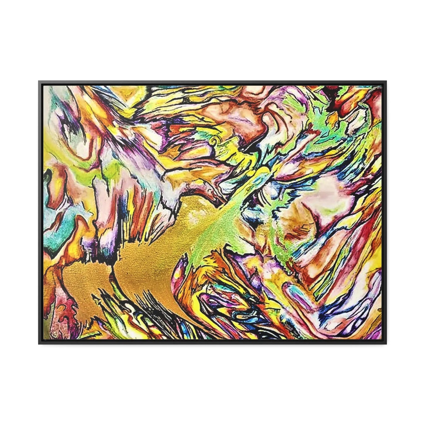 Phoenix Rising Gallery Canvas Wraps, Horizontal Frame 40″ x 30″ Premium Gallery Wraps (1.25″)