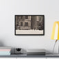 430 W 119th St New York Gallery Canvas Wraps Horizontal Frame 18″ x 12″ Black white Premium Gallery Wraps (1.25″)