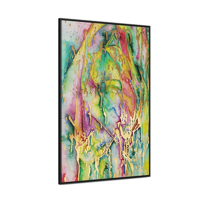 Acid Face Gallery Canvas Wraps, Vertical Frame