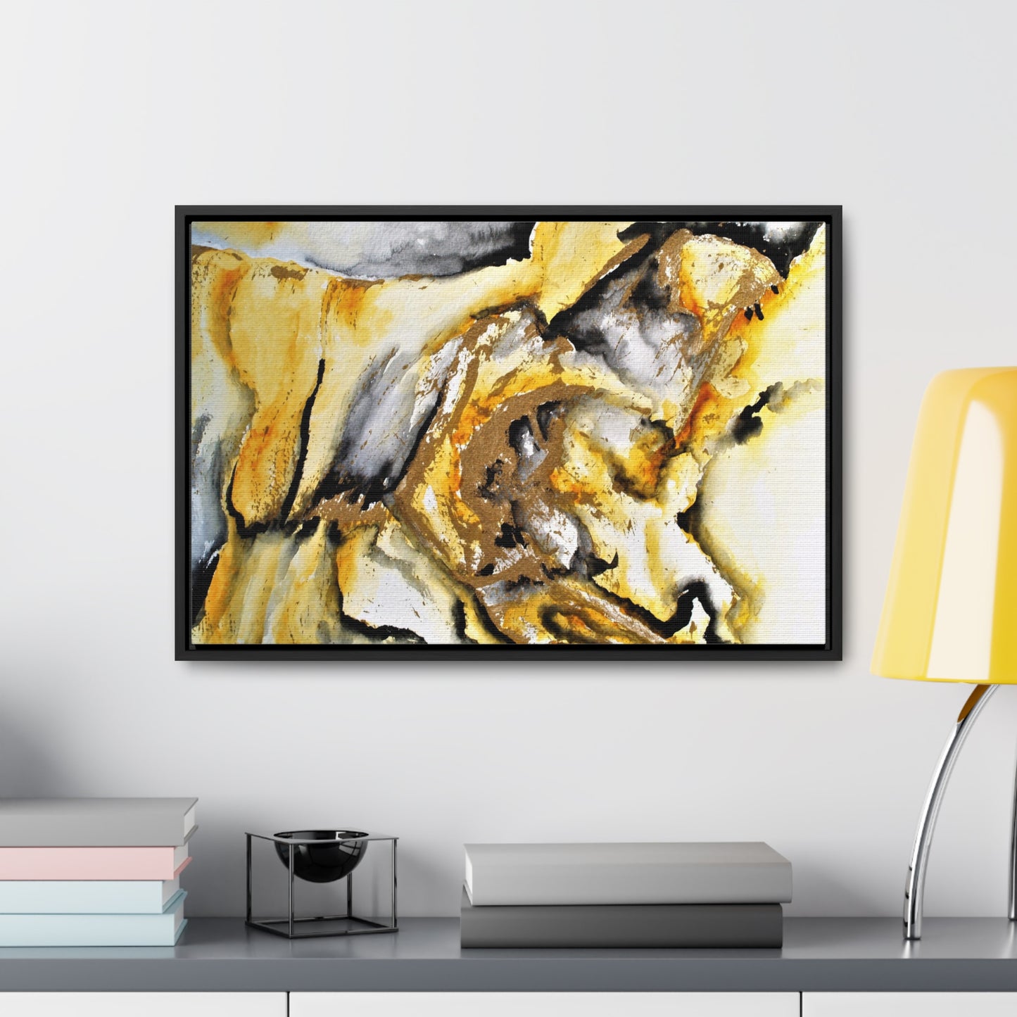 Tiger Stripe Gallery Canvas Wraps, Horizontal Frame