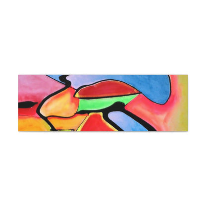 Atomic Dog Canvas Gallery Wraps 36″ x 12″ 1.25"