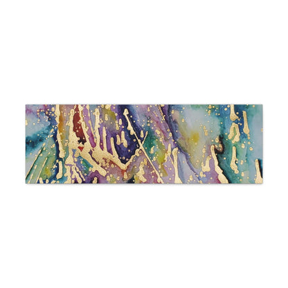 Purple Rain Canvas Gallery Wraps 36″ x 12″ 1.25"