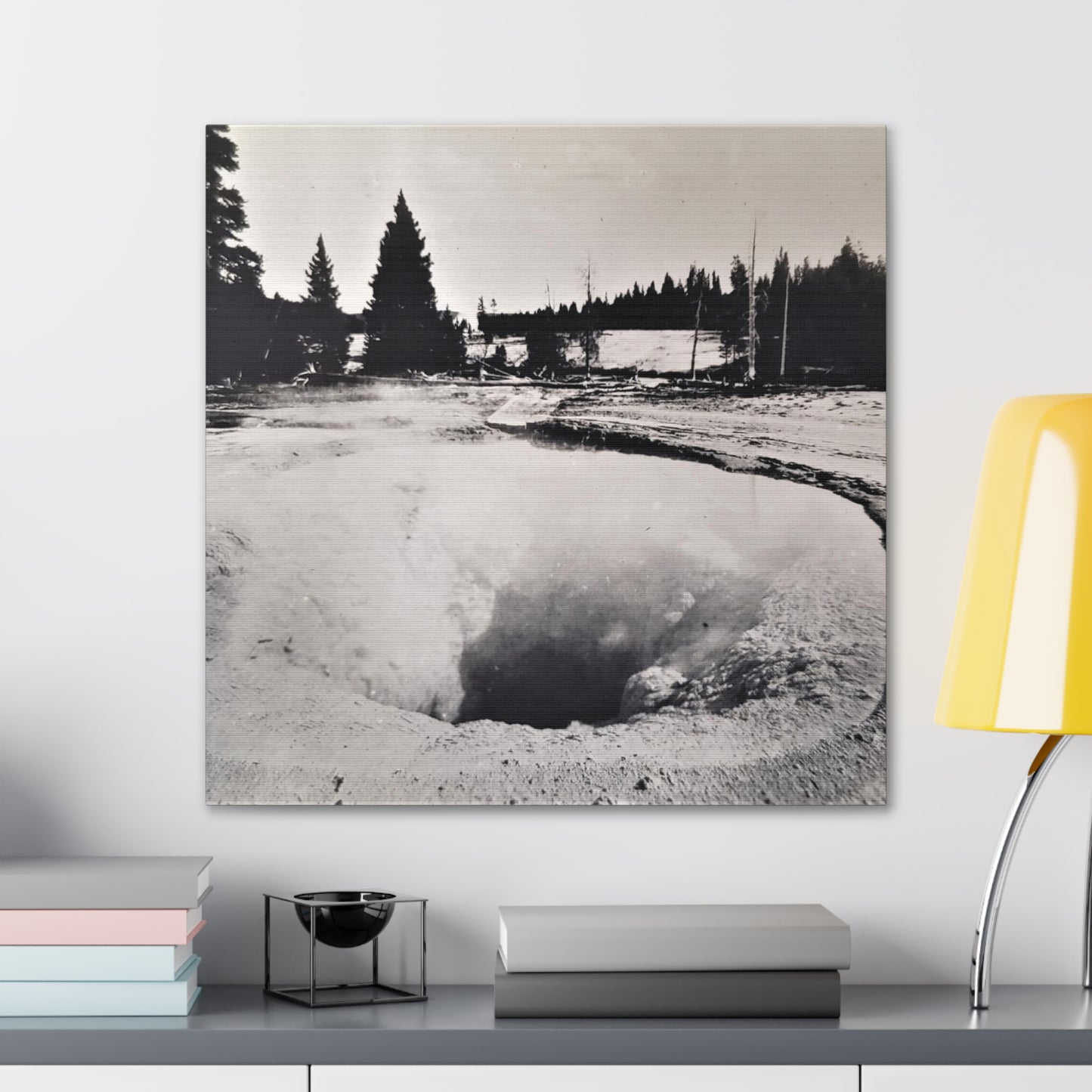 Morning Glory Pool Yellowstone Canvas Gallery Wraps