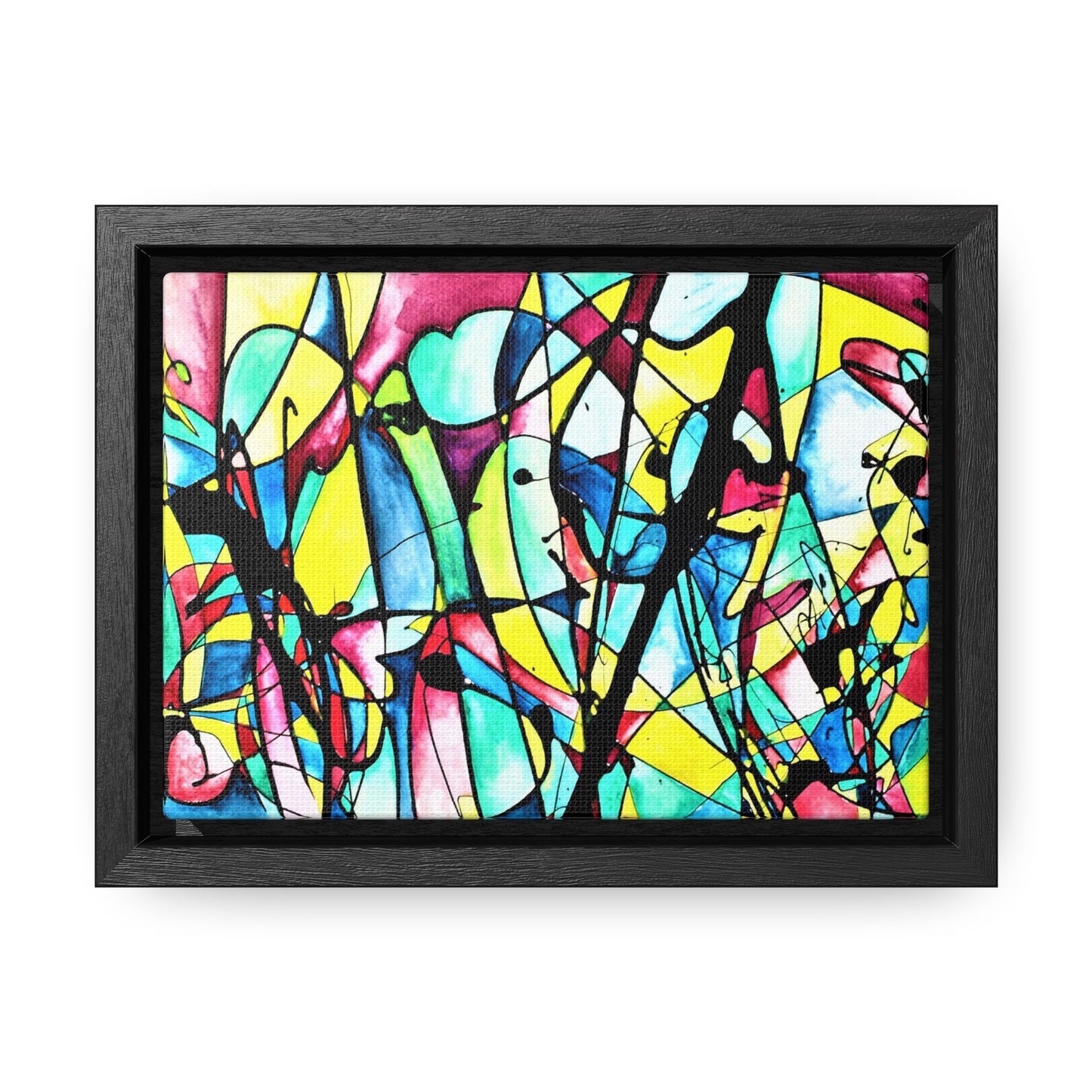 Alien Lady Gallery Canvas Wraps, Horizontal Frame