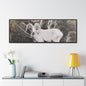 Yellowstone Big Horn Sheep Gallery Canvas Wraps, Horizontal Frame