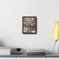 Rockefeller Plaza Gallery Canvas Wraps Vertical Frame 8″ x 10″ Premium Gallery Wraps (1.25″) Walnut