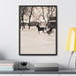 Carriage Ride Gallery Canvas Wraps Vertical Frame 18″ x 24″ Premium Gallery Wraps (1.25″) Black
