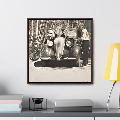 After The Black Hills 1939 Gallery Canvas Wraps Square Frame 20″ x 20″ Premium Gallery Wraps (1.25″) Walnut