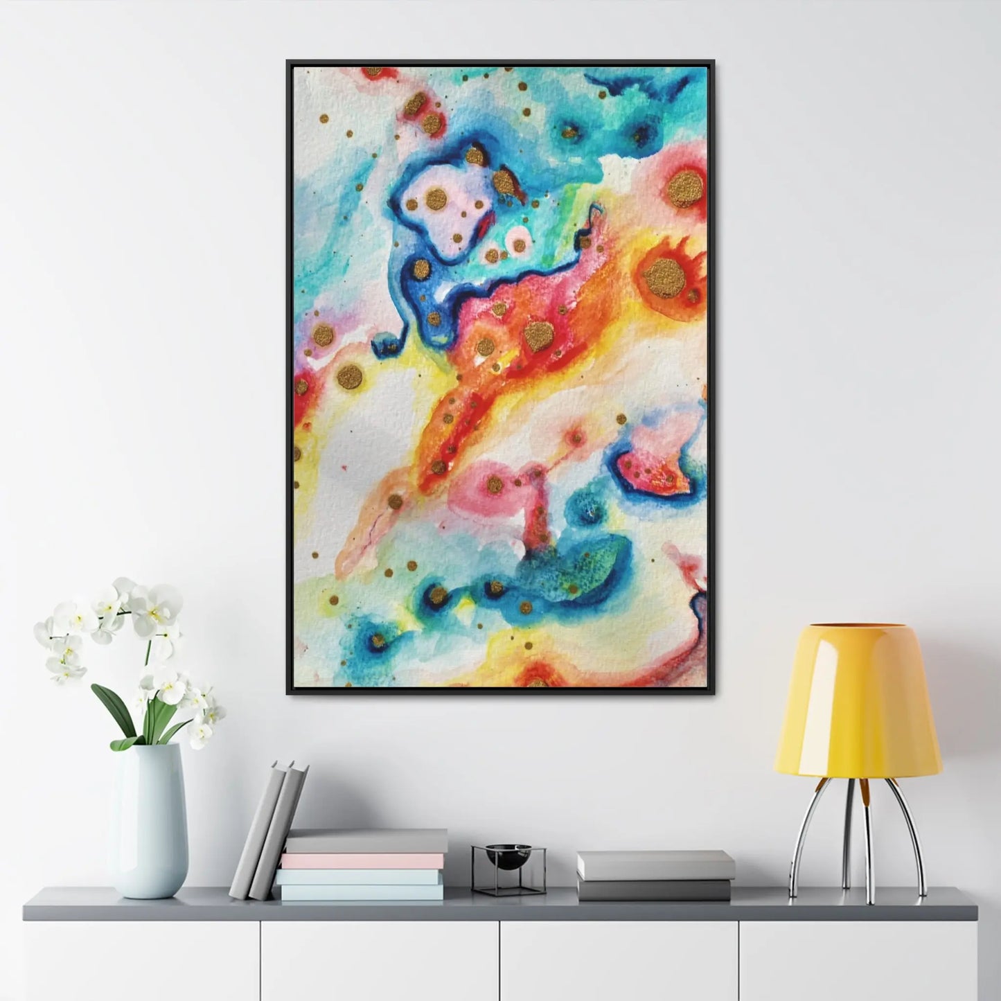 Blue Sky Angel Gallery Canvas Wraps, Vertical Frame