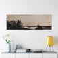 Navy Day New York October 27th 1945 Plane Canvas Gallery Wraps 60″ x 20″ 1.25"
