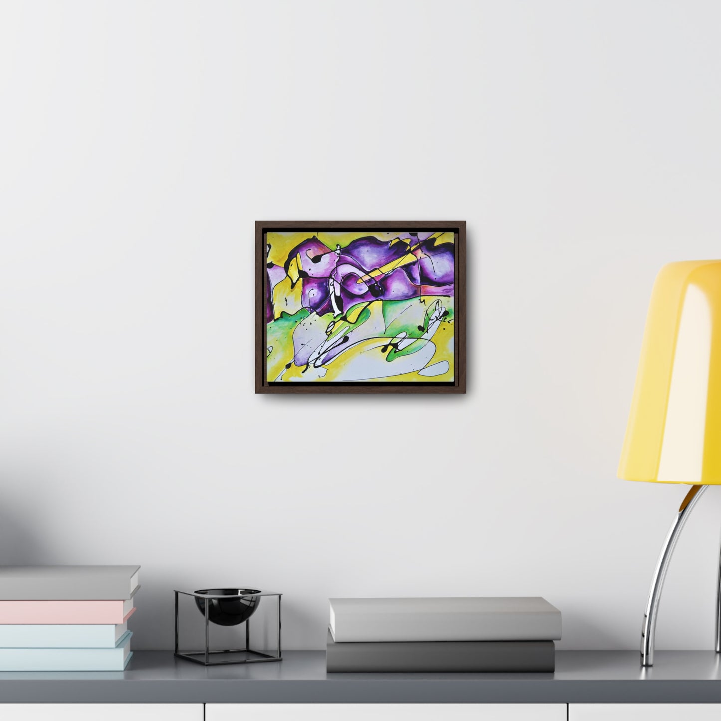 Purple Mountains Gallery Canvas Wraps, Horizontal Frame